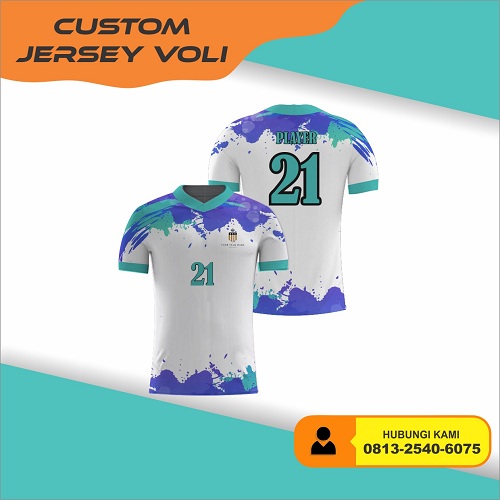 jersey voli custom